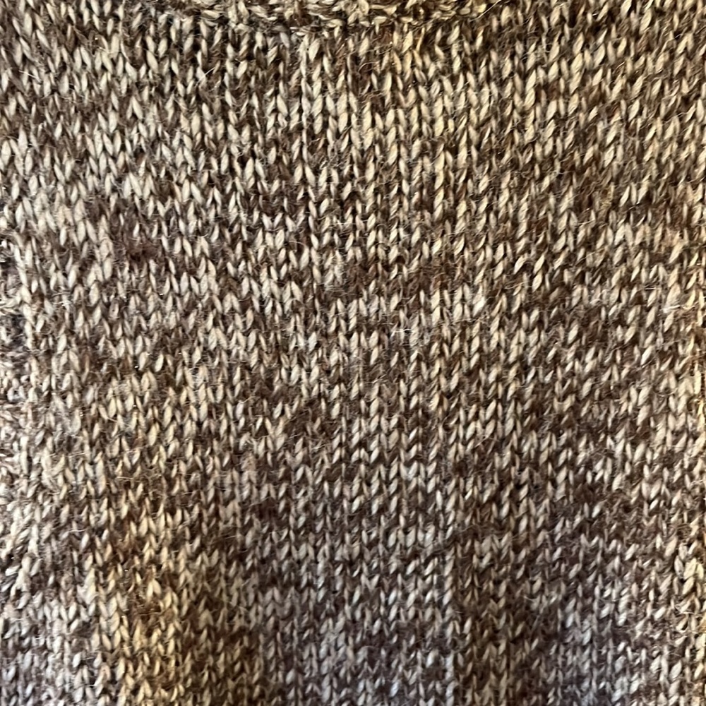 Sundance Sweater Vest Full Zip Mohair Alpaca Blend size Medium Mock Turtleneck - Picture 7 of 7